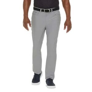 Greg Norman Men’s Ultimate 5 Pocket Pants, Stretch Fabric, 32x34 Gray NWT